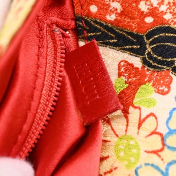 Christian Dior Multicolor Silk Embroidered Saddle Clutch RE0011 194228 - Picture 9 of 9